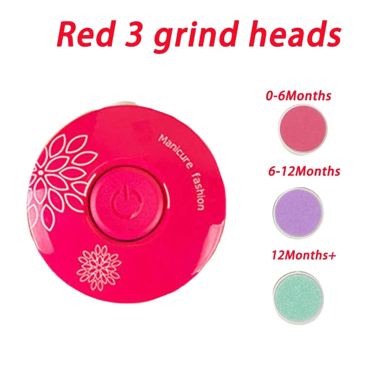 Baby Electric Nail Trimmer Kid Nail Polisher Tool Baby Care Kit Manicure Set Easy to Trim Nail Filer Clippers for Newborn