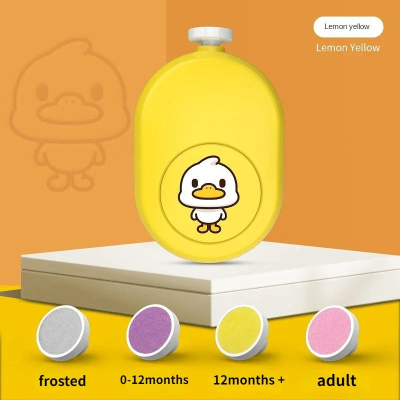 Baby Electric Nail Trimmer Kid Nail Polisher Tool Baby Care Kit Manicure Set Easy to Trim Nail Filer Clippers for Newborn