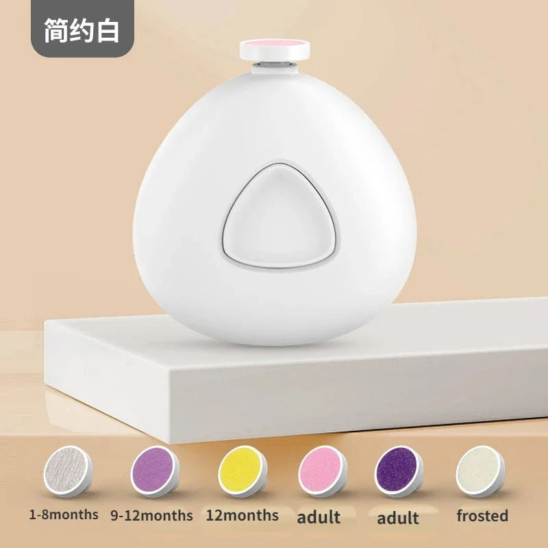 Baby Electric Nail Trimmer Kid Nail Polisher Tool Baby Care Kit Manicure Set Easy to Trim Nail Filer Clippers for Newborn